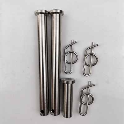 DIN Standard GR5 Grade Titanium Pin Kit para escada Jacobs 3/8 x 3.71 e 1/2 x 1.3 Clips incluídos