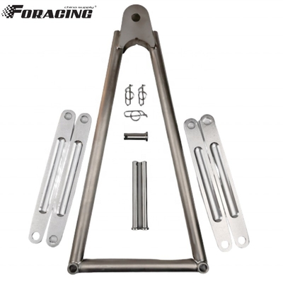 Universal Car Fitment Personalizado 13 5/8 &quot;Sprint Car Titânio Jacobs Escadas 3 buracos Faixas e kit de alfinetes para ajuste universal