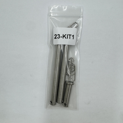 DIN Standard GR5 Grade Titanium Pin Kit para escada Jacobs 3/8 x 3.71 e 1/2 x 1.3 Clips incluídos