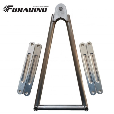 Universal Car Fitment Personalizado 13 5/8 &quot;Sprint Car Titânio Jacobs Escadas 3 buracos Faixas e kit de alfinetes para ajuste universal