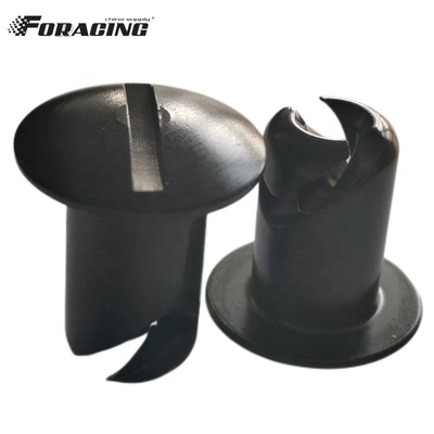 OE NO. Customizado Alumínio Quarter Turn Dzus Dúpulo botões de cabeça preto 5/16 &quot;x.550&quot; para aumento de desempenho universal