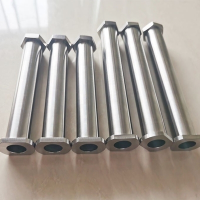 Finalização natural 5/8&quot;-18 Pin Rei Anão Titânio para Sprint Spindle Nut padrão DIN Feito de liga de titânio 6AL-4V
