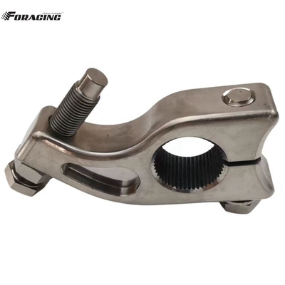 Universal Titânio Torsion Bar Stop 1-3/4 &quot;Split 1-1/8&quot; Spline para Sprint Car Substituição