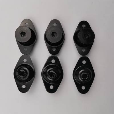 Preto.500&quot; Grip Auto-ejetante Quarter Turn Allen Head DZUS Botões de fixação para ajuste universal e operação suave