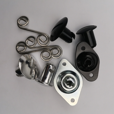 Preto.500&quot; Grip Auto-ejetante Quarter Turn Allen Head DZUS Botões de fixação para ajuste universal e operação suave