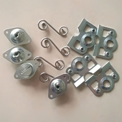Soldadura Universal de Sprintcar sem asas em tamanho Dzus, de peso leve, placa traseira de mola 1-3/8 &quot;para montagem de carros, universalmente aceita