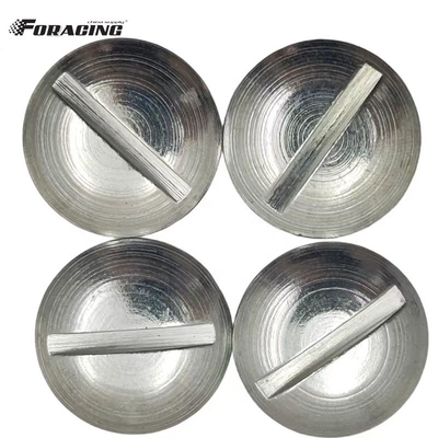 Universal Sprint Car Parts 7/16&quot; *.500&quot; Dome Head Quarter Turn Stud com fixações Dzus de aço