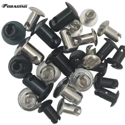 Universal Fitment 7/16 polegadas Grip.600 Dzus Botão de Alumínio Sprint Car Fasteners para Universal Peças de Carros Modificados