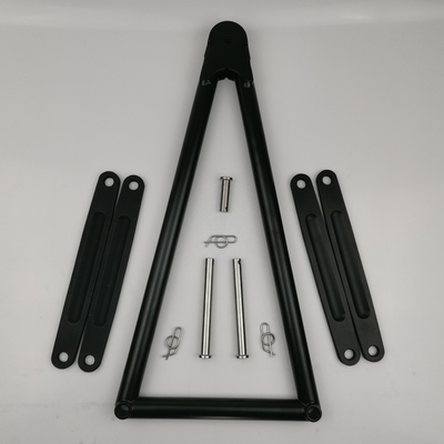 Universal Car Fitment 14 &quot;Escada Jacobs Sprint Car Chromoly Preto Maxim Winters 3/8&quot; Diâmetro de buraco 1 buraco