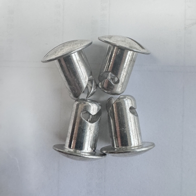 Cabeça de Cúpula de Alumínio Prateado Dzus 7/16 x.500 Apertadores de Viração Rápida para a Modificação Universal do Automóvel Sprint Instalação Rápida
