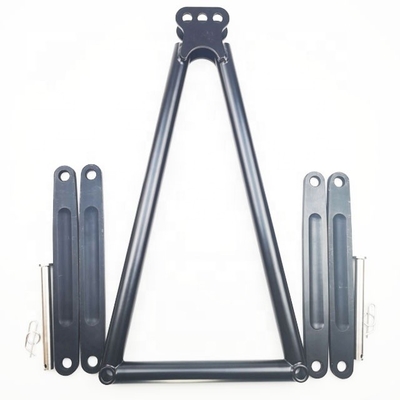 Black Finish 14 Inch Jacobs Ladder Three Holes Sprint Auto Parts OE NO. 4130 Chromoly para Universal Padrão