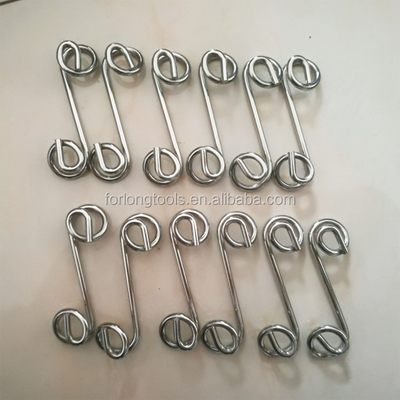 Universal Car Fitment Prata Dzus Spring Grip.375 Fast Turn Fasteners Feito de aço inoxidável para corridas Sprintcars