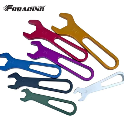 Universal AN Spanner Alumínio Billet Racing Tool Sets 6 pcs Um Kit AN4-AN16 Chaves de carro Sprint para corrida e ajuste