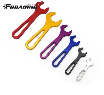 Universal AN Spanner Alumínio Billet Racing Tool Sets 6 pcs Um Kit AN4-AN16 Chaves de carro Sprint para corrida e ajuste