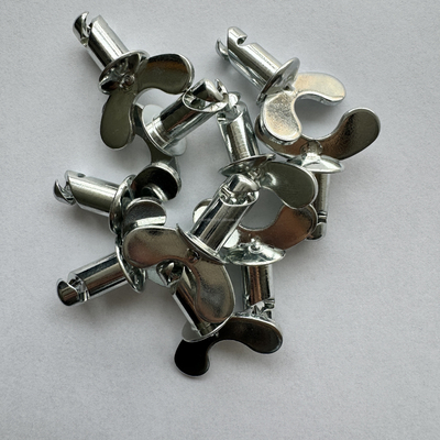 5/16 &quot;x.500&quot; aço Dzus Dome Botões de cabeça borboleta para Sprint Reparação / substituição de carro Reparação / substituição eficaz