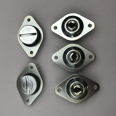 Universal 3/8 &quot;x.500 Sprintcar Quarter Turn Self Ejecting Button Dzus Instalação de propósito universal para substituição/reparação