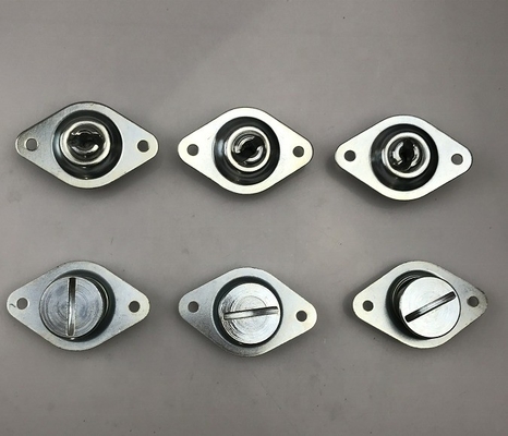 Universal 3/8 &quot;x.500 Sprintcar Quarter Turn Self Ejecting Button Dzus Instalação de propósito universal para substituição/reparação