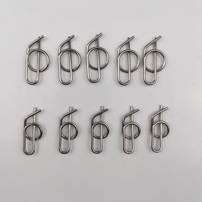 304SS Jacobs Ladder Pin Rue Clip Aço inoxidável 3/8 &quot;Sprint Car Quick Release Clevis Pin Clip para montagem de carro universal