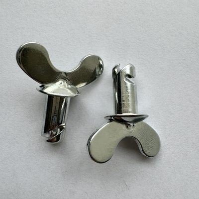Atualize o sistema de fixação do seu carro Sprint com prata 5/16 &quot;x.500&quot; aço Dzus Dome botões de cabeça borboleta e manuseio