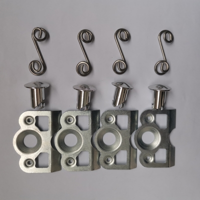 Padrão OE NO. Volta rápida Dzus Retro Placa de aço 1 3/8 Bracket de montagem de fixação para melhorias universais de desempenho