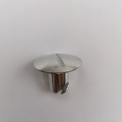 Compatibilidade Universal 7/16 &quot;Sprint Car Prata Alumínio Quarto Turn Dzus com 1&quot; Grande Cabeça Prata Design de acabamento