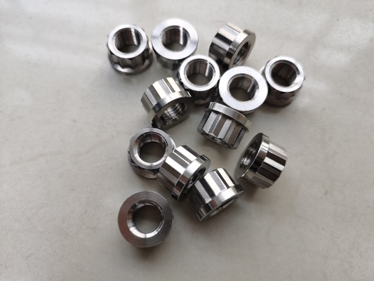 Ano Universal Prata Universal 1/2&quot; -20 12 PT FLANGE NUTS Titânio para Montagem Universal de Carros