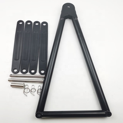 13-5/8&quot; Black Jacobs Ladder Kit feito de Chromoly durável 4130 para ajuste universal em carros Sprint e construção durável