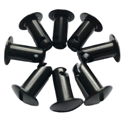 Quarter Turn DZUS Button 5/16 X0.500 Inch Black Sprint Car DZUS Fixações