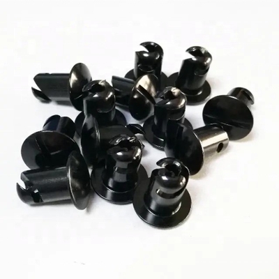 Sprint Car com 5/16 x0.500 polegadas Dzus Fixações Quarta Volta Dzus Botão em preto
