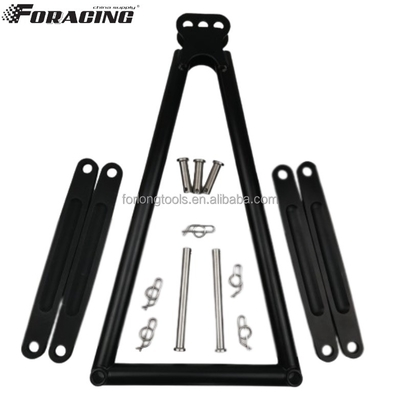 Universal Fitment 13-5/8 &quot;Black Jacobs Ladder Kit 1 buraco e 3 buracos Chromoly 4130 para Carro de corrida de Sprint resistente