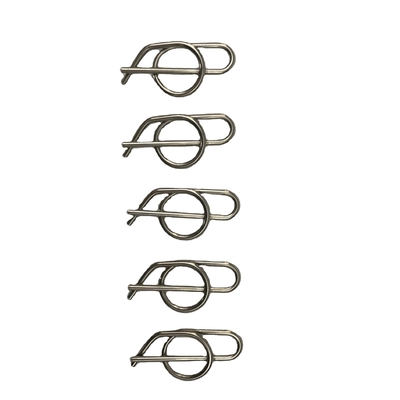 Padrão OE NO. 3/8 &quot;Rue Clip de aço inoxidável Jacobs Escada Pin de libertação rápida Clip de clevis para todas as condições climáticas 304SS