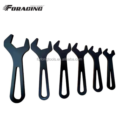 Instalação Universal de Carros 6PCS AN Spanner Set para AN4-AN16 Fittings Racing CNC Parts em Alumínio Negro
