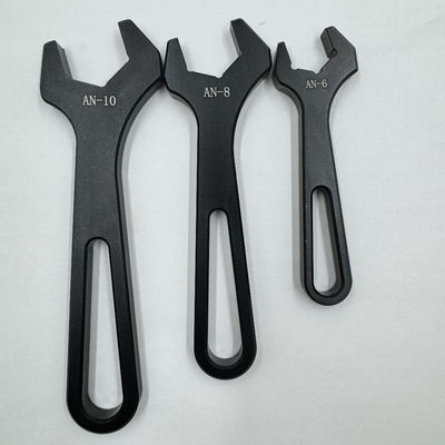 Instalação Universal de Carros 6PCS AN Spanner Set para AN4-AN16 Fittings Racing CNC Parts em Alumínio Negro