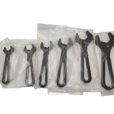 Instalação Universal de Carros 6PCS AN Spanner Set para AN4-AN16 Fittings Racing CNC Parts em Alumínio Negro