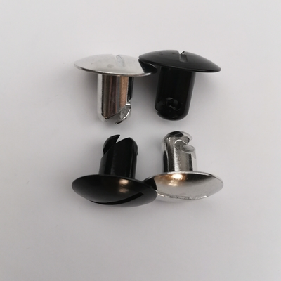 Atualize o seu Quarter Turn Dzus Sprint Car preto/prata 7/16 x.600 cabeceira de domo botões de alumínio para melhor desempenho