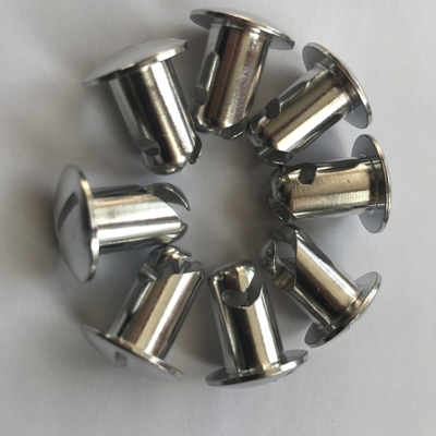 Universal Car Fitment Substituir/Reparar com 7/16&quot; *.550 Dzus Botão Prateado Alumínio Sprint Car Fasteners Fácil Instalação