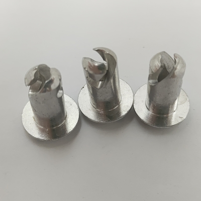 Alumínio Prateado 5/16&quot;.500&quot; 1/4 Volta Rápida Dzus Cabeça Pequena Sprint Car Ligeiro
