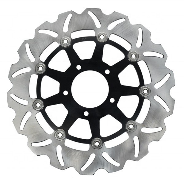 70kg 5 Furo de montagem de aço inoxidável Rotor de disco de freio flutuante de motocicleta para Kawasaki KLV 1000 DL V-STROM 650 DL V-STROM 1000