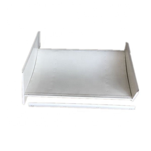 23.75&quot; Largura Universal 36 polegadas de pintura branca Sprint Car Nasse Wing para a experiência de corrida definitiva