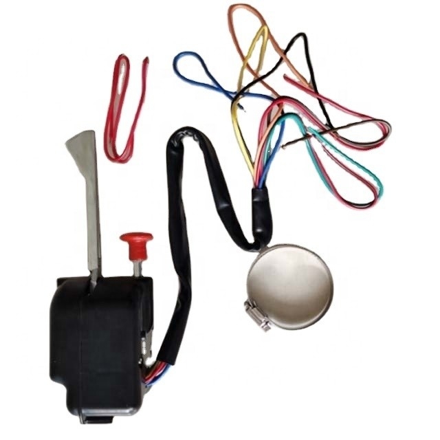 Universal OE NO. 12V Street Hot Rod Turn Signal Switch Negro para soluções de personalização de carros