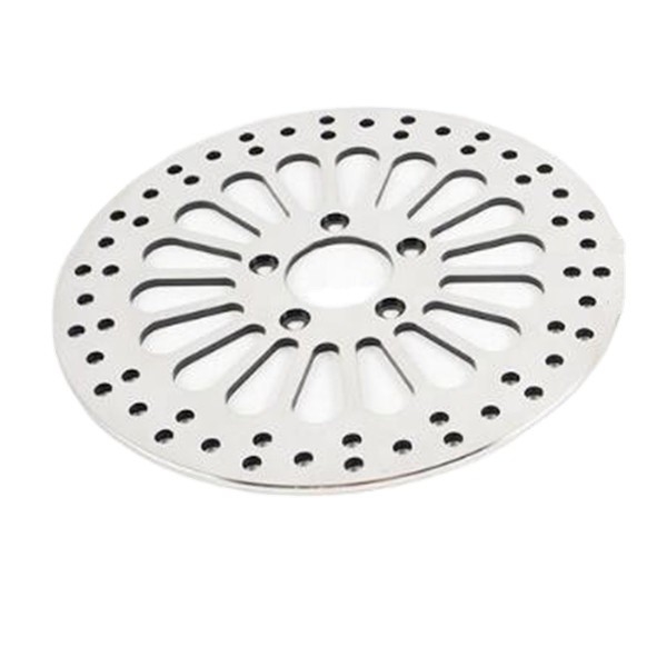 OD 299mm 11,8 polegadas traseiras rotores de freios polidos para Harley Direita esquerda Furo de montagem 5 2,30kg Posição Frente traseira