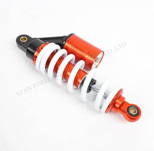 Universal Motorcycle Spring Shock Absorver 280-350mm para função de suspensão pneumática dianteira e traseira ajustável