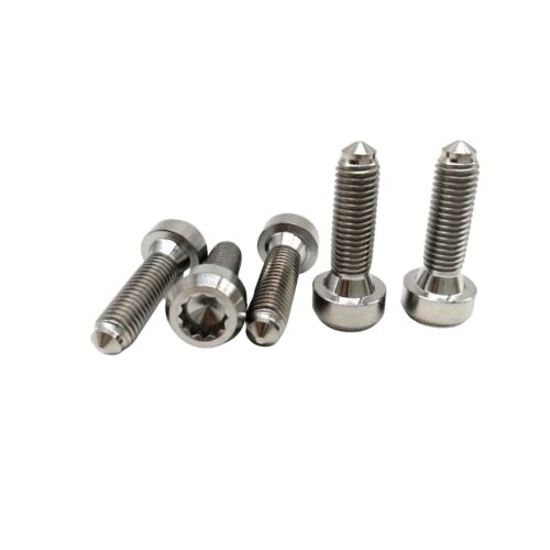 DIN Standard M7 x 24mm 6AL-4V Titânio Alloy Bolto para BBS Split Rim Wheels Melhor Material de Desempenho