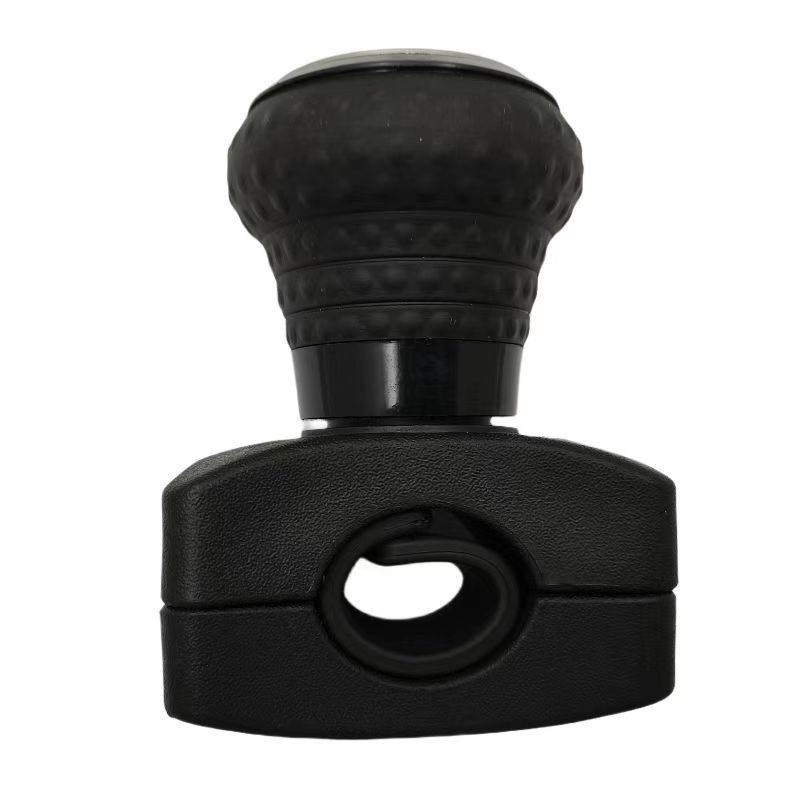 360 graus Grip bola giratória controle manual volante Booster Spinner Knob para tratores universais e empilhadeiras em preto
