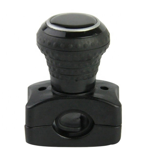 Rodas de direção pretas com botão de giro O melhor acessório de direção para rodas de 3,2 cm e 6 cm