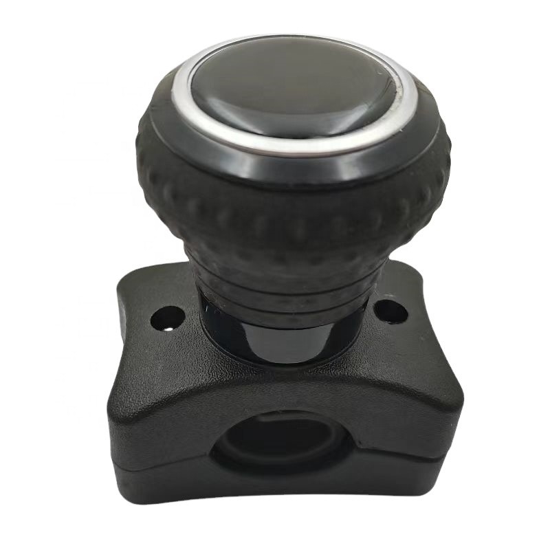 Roda de direção do carro de ajuste universal preto Booster Spinner Knob 360 graus Grip Bola giratória controle manual para operação suave