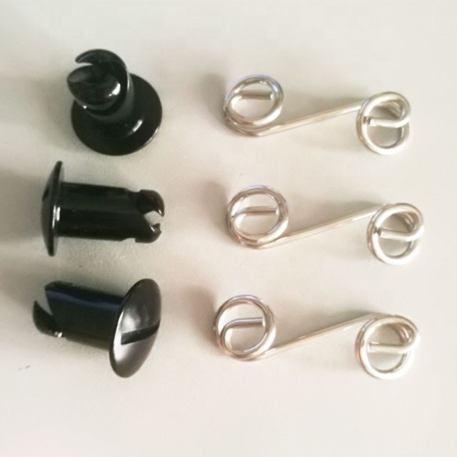 Universal Standard Alumínio Quarter Turn Dzus Fixação 7/16.500 Longo com 1-3/8&quot; molas Solução de substituição universal