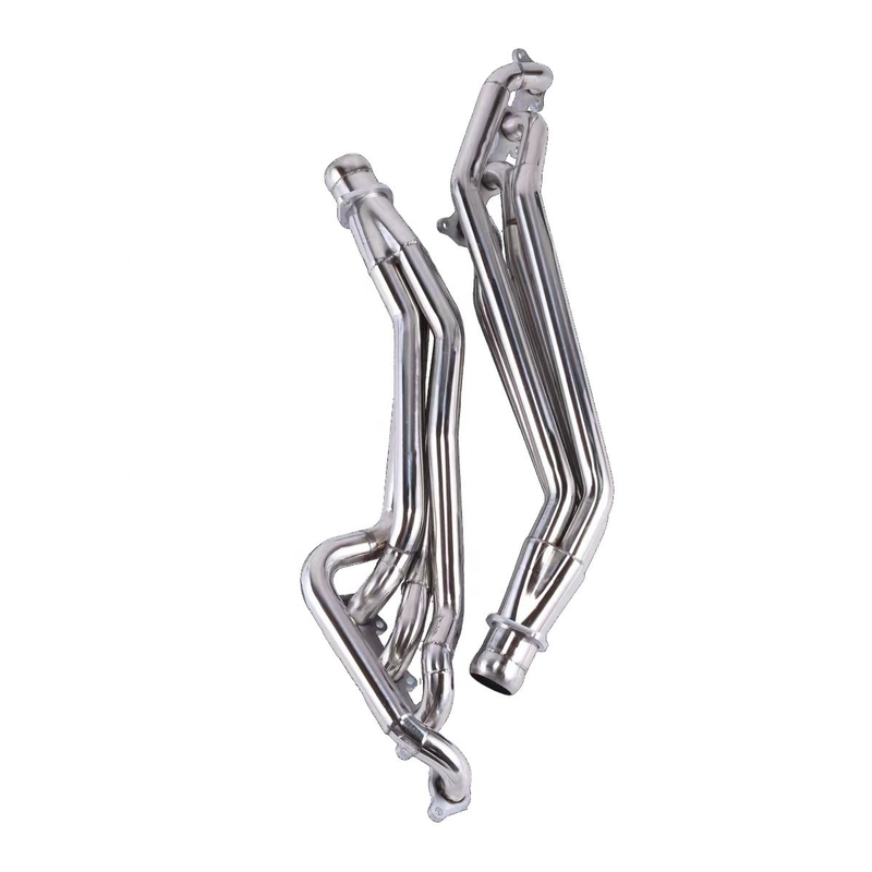 Cabeça de escape de aço inoxidável polido para 5.0L V8 Mustang Manifold LS1 LS2 LS3 LS6 LSX Garantida adequação e função