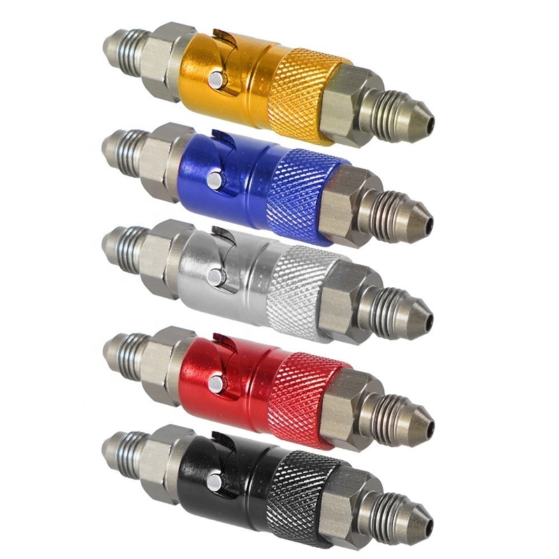 Universal Anodizado Alumínio Tubos de Final Duplo AN chave de chave de ferramenta perfeito para substituir / reparar mangueiras em qualquer carro
