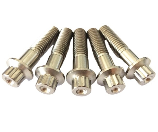 Ano Universal Atualize suas rodas com OE padrão NO. Titânio Gr5 12 PT RS/ RX Kits de aro dividido M7 x 32 parafuso e porca